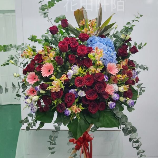 紅紅火火巨型大花籃