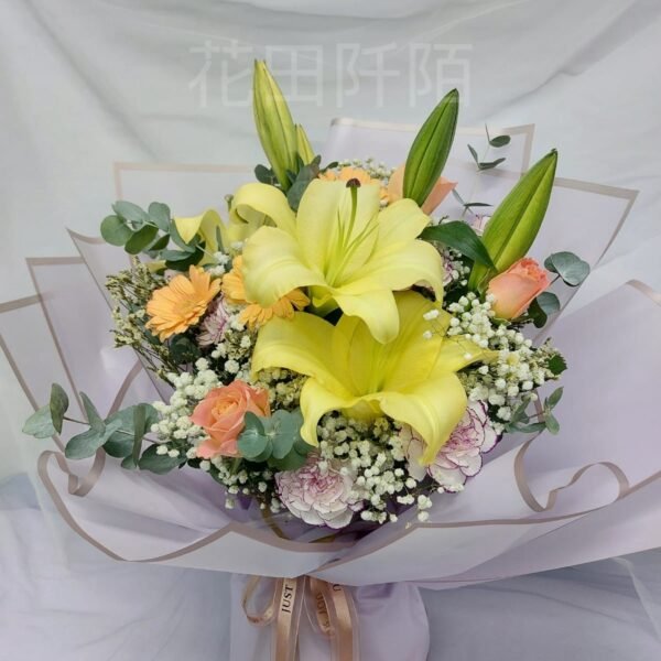 百合花束
