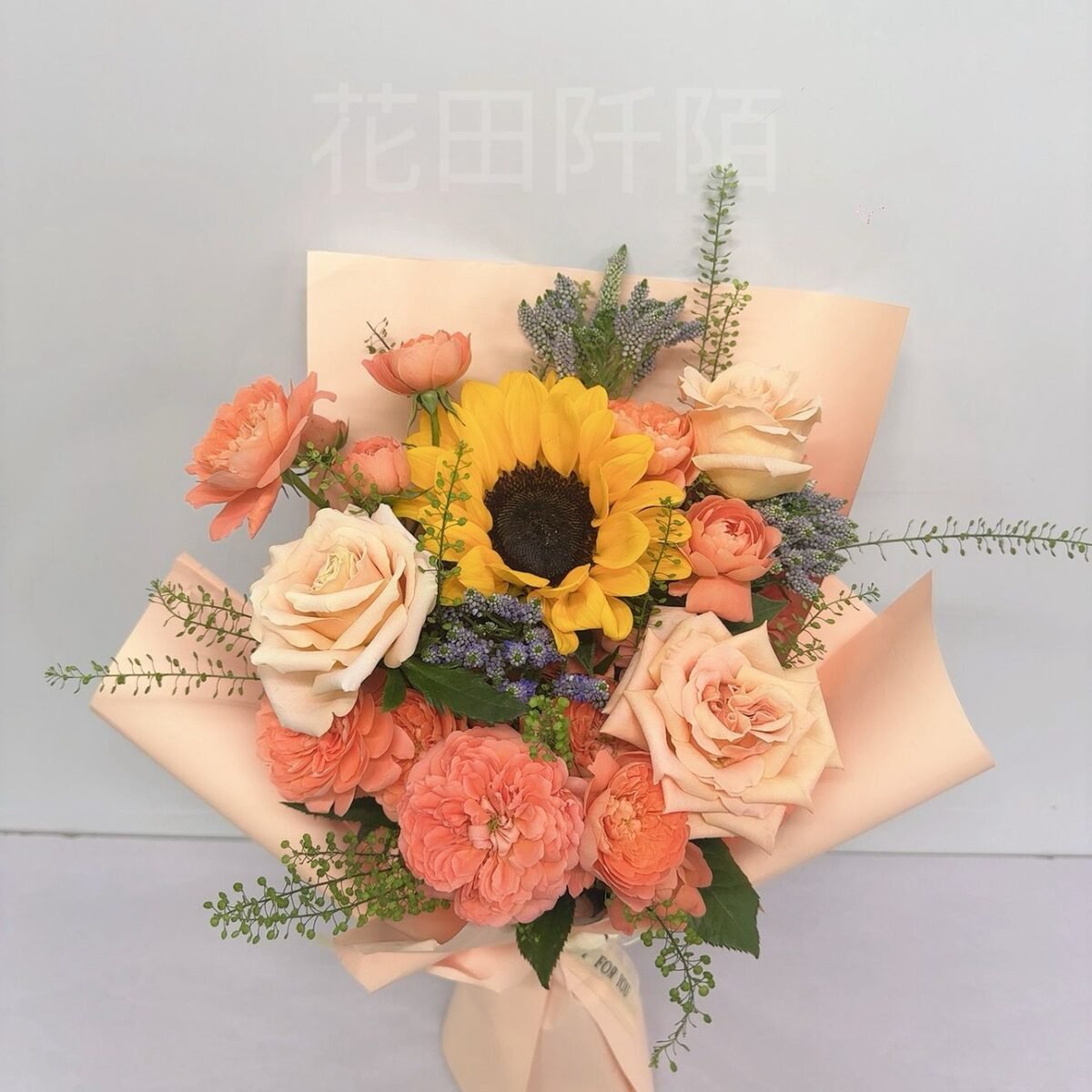 向日葵玫瑰花束